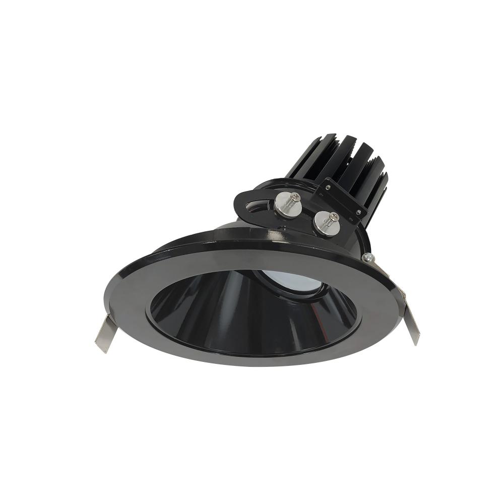 6&#34; Sapphire III Round Adjustable Reflector, 1500lm,  2700K, Narrow Flood Optic, Black