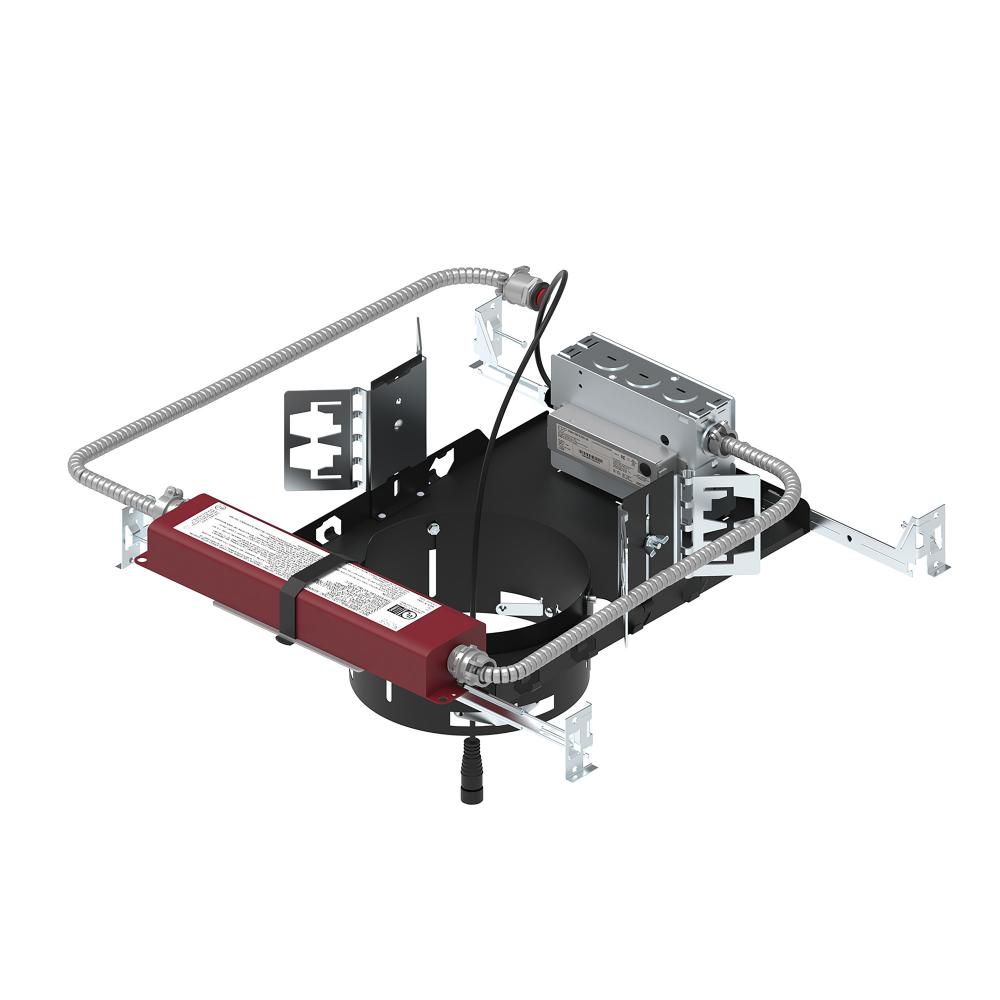6&#34; Sapphire III Non-IC New Construction Housing w/ Integral Test Switch EM Driver, 18W / 1500lm,
