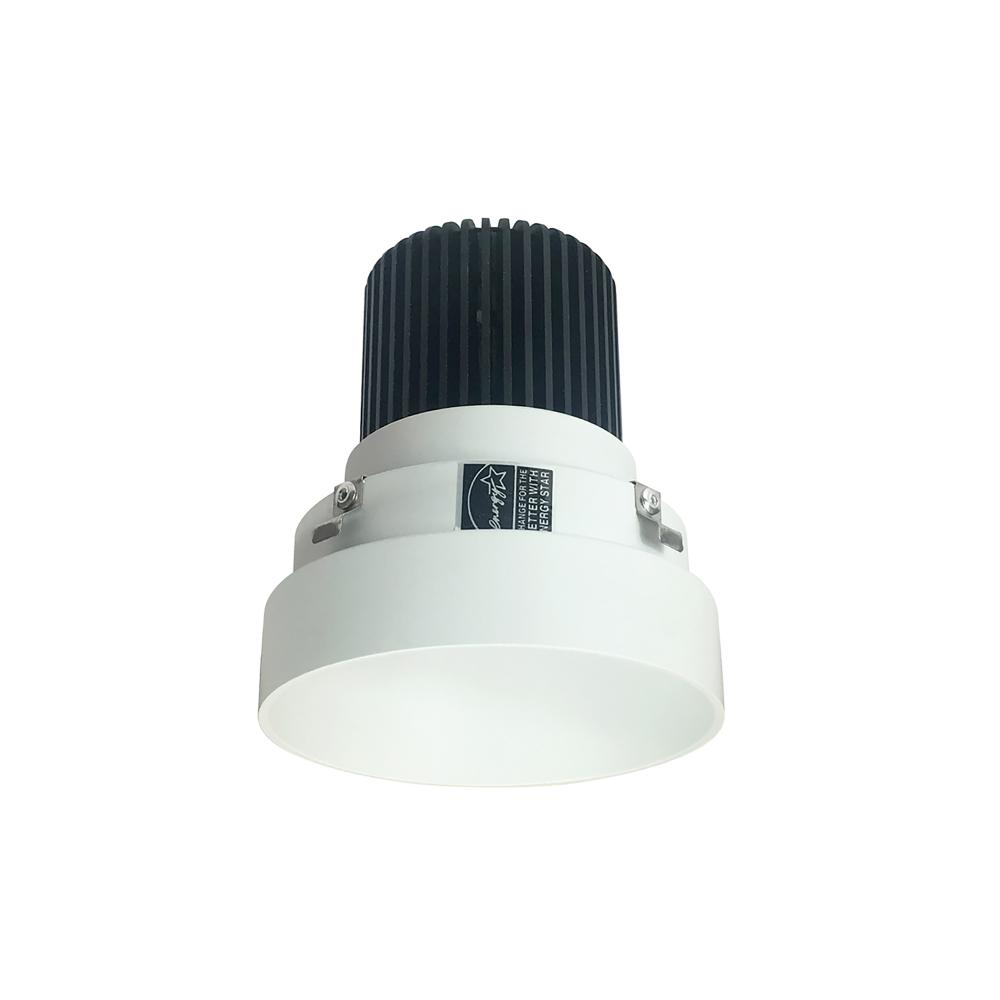 4&#34; Iolite LED Round Trimless Downlight, 10-Degree Optic, 850lm / 12W, 3500K, Matte Powder White