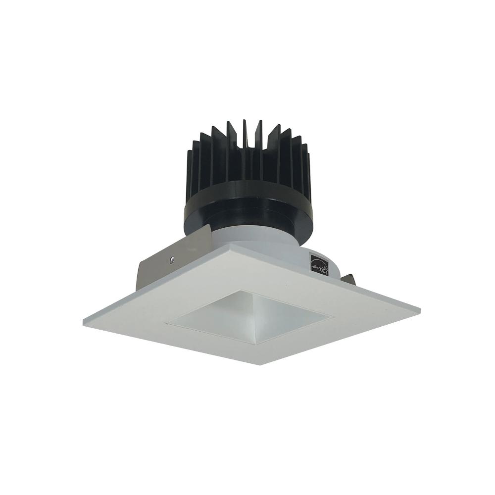 4&#34; Iolite LED Square Reflector with Square Aperture, 10-Degree Optic, 850lm / 12W, 3000K, White