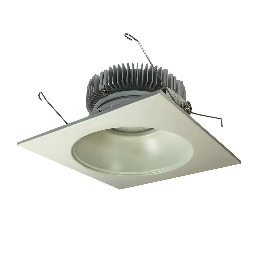 6&#34; Cobalt Dedicated High Lumen Square/Round, 1500lm, Comfort Dim, White Reflector / White Flange