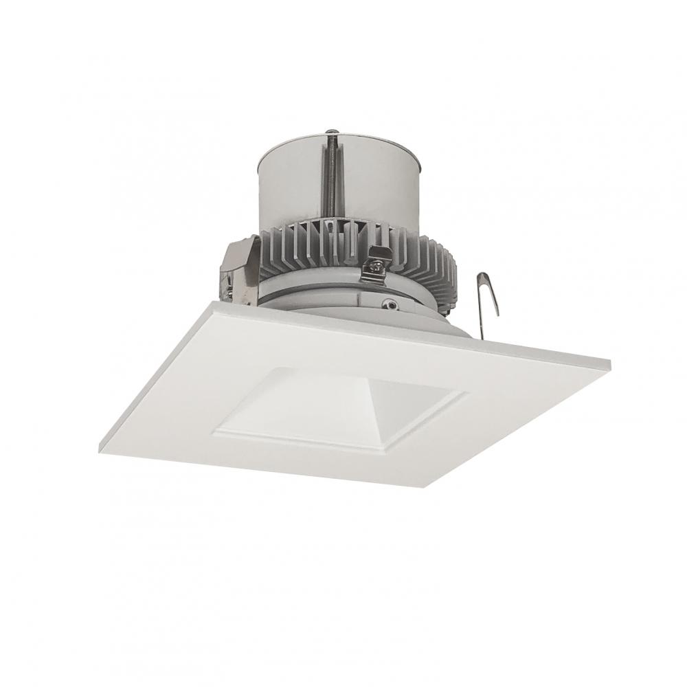 4&#34; Cobalt Click Square Retrofit Reflector with Square Aperture, 750lm / 10W, 3000K, Matte Powder