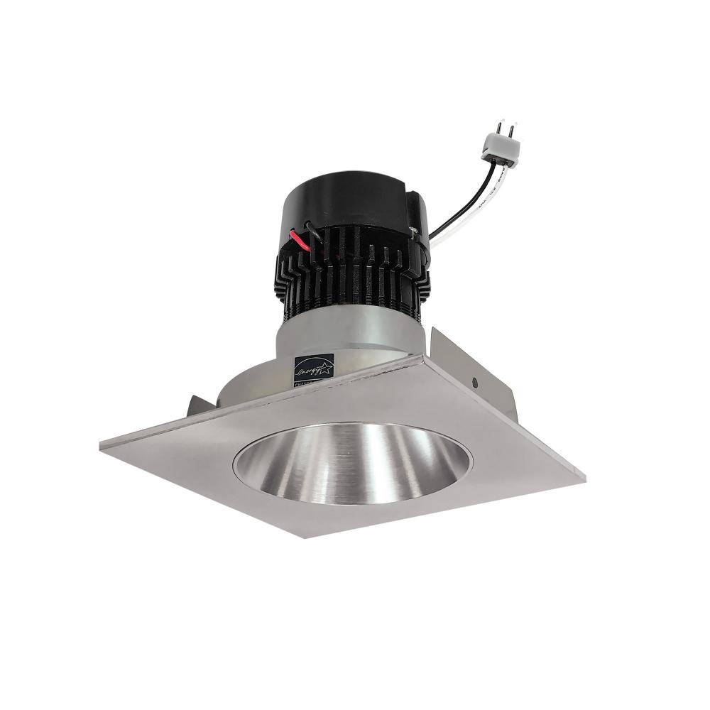 4&#34; Pearl Low Voltage LED Square Retrofit Reflector with Round Aperture, 1150lm / 11W, 3500K,