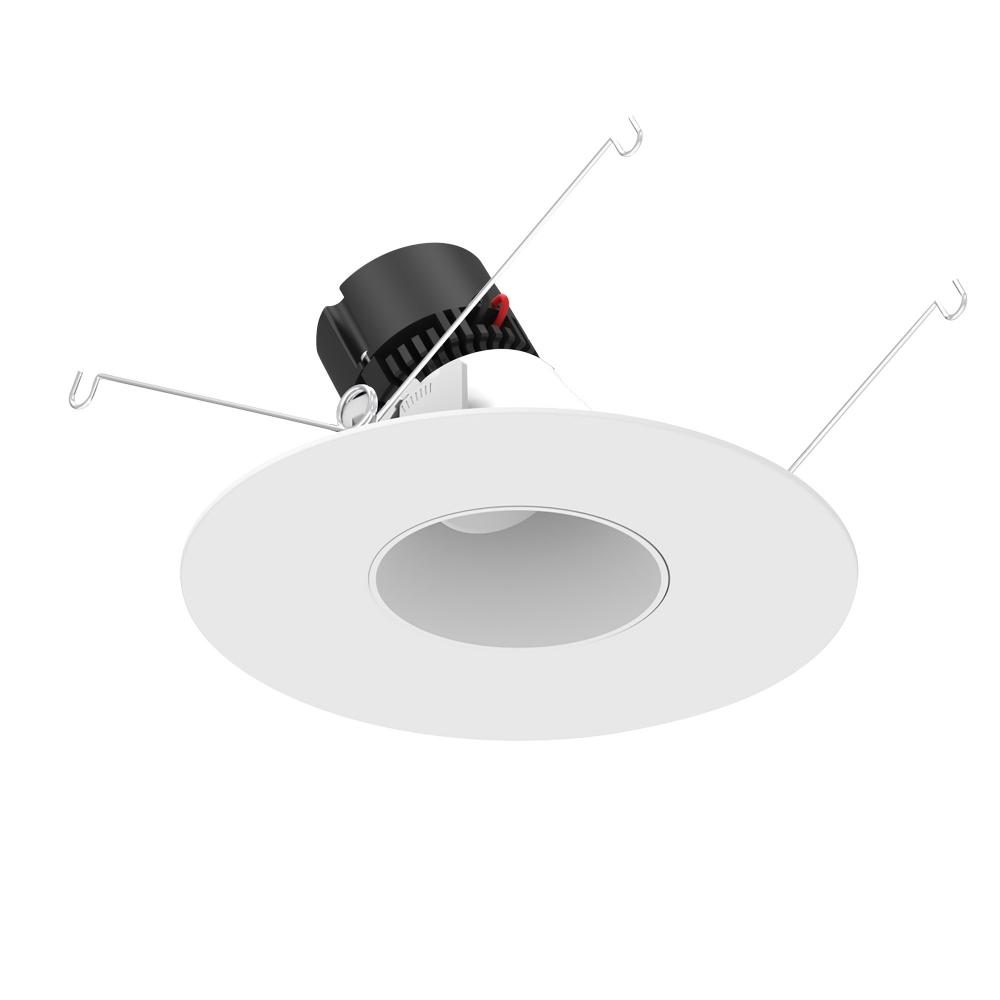 5&#34;/6&#34; Pearl Low Voltage LED Round Adjustable Slot Retrofit, 1050lm / 11W, 2700K, Matte