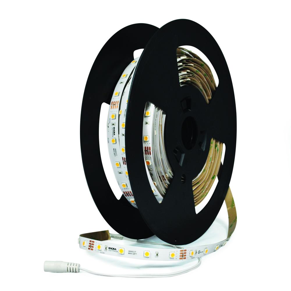 Hy-Brite Custom Cut 24V Continuous LED Tape Light, 375lm / 4.25W per foot, 3000K, 90+ CRI