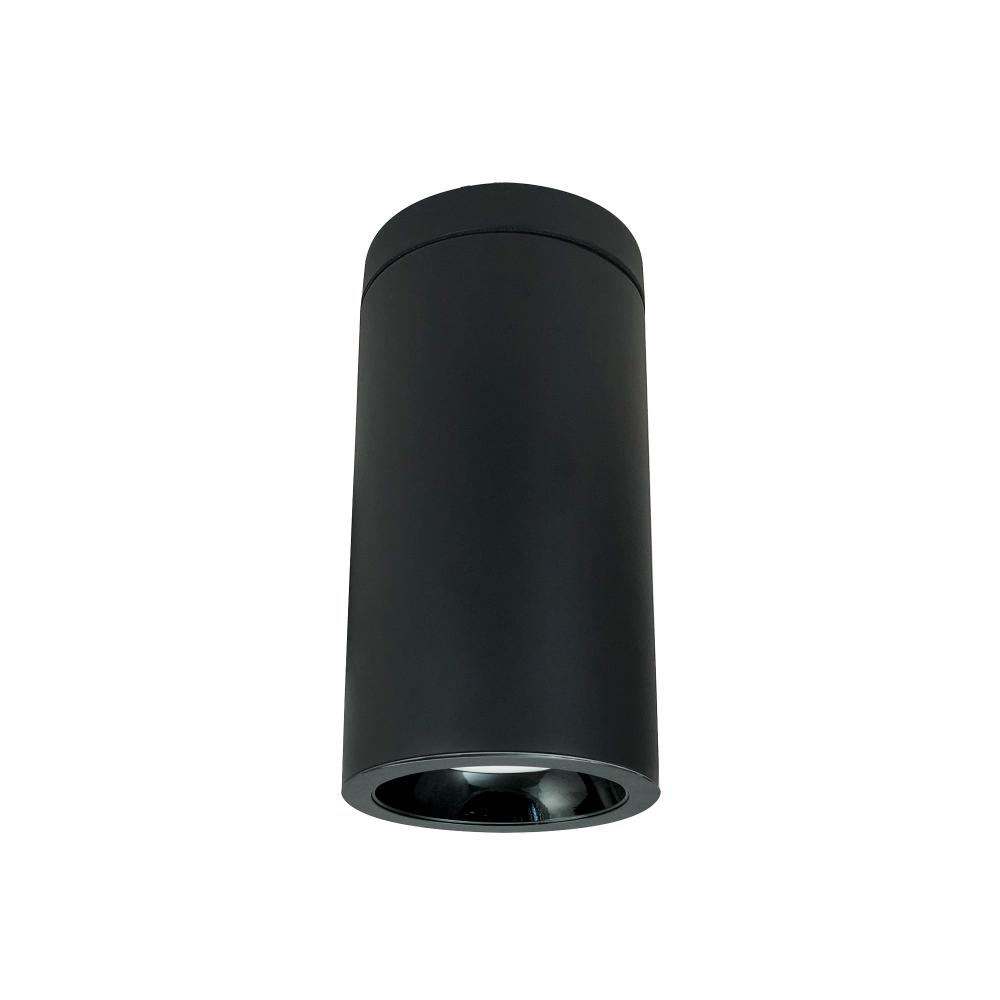 6&#34; Cobalt Surface Mount Cylinder, Black, 750L, 3000K, Black Reflector, 120V Triac/ELV Dimming