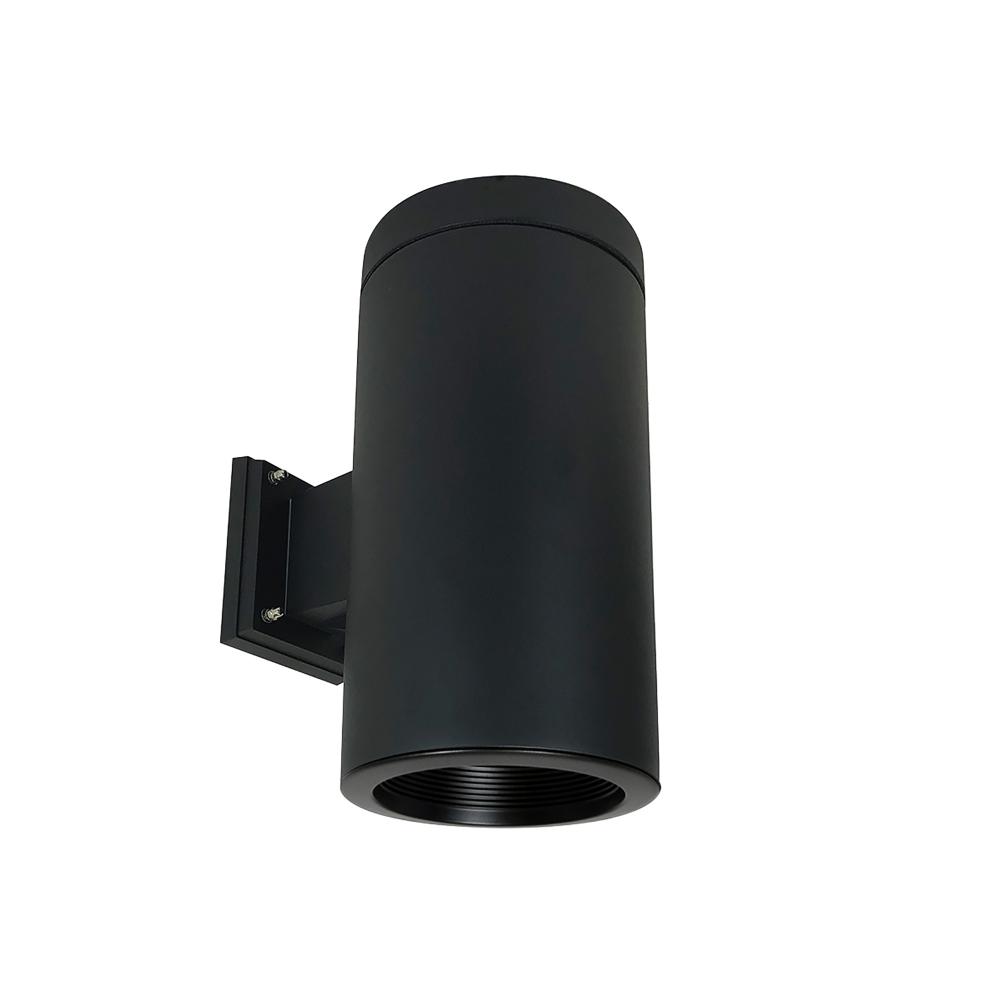 6&#34; Cylinder, Black, Wall Mount, 20W Med Base LED, Refl., Black