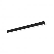 Nora NLINSW-4334B - 4' L-Line LED Direct Linear w/ Selectable Wattage & CCT, Black Finish