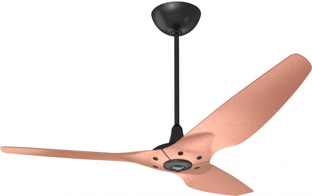 Haiku Indoor 60&#34; Ceiling Fan, Brushed Copper, Universal Mount: Black