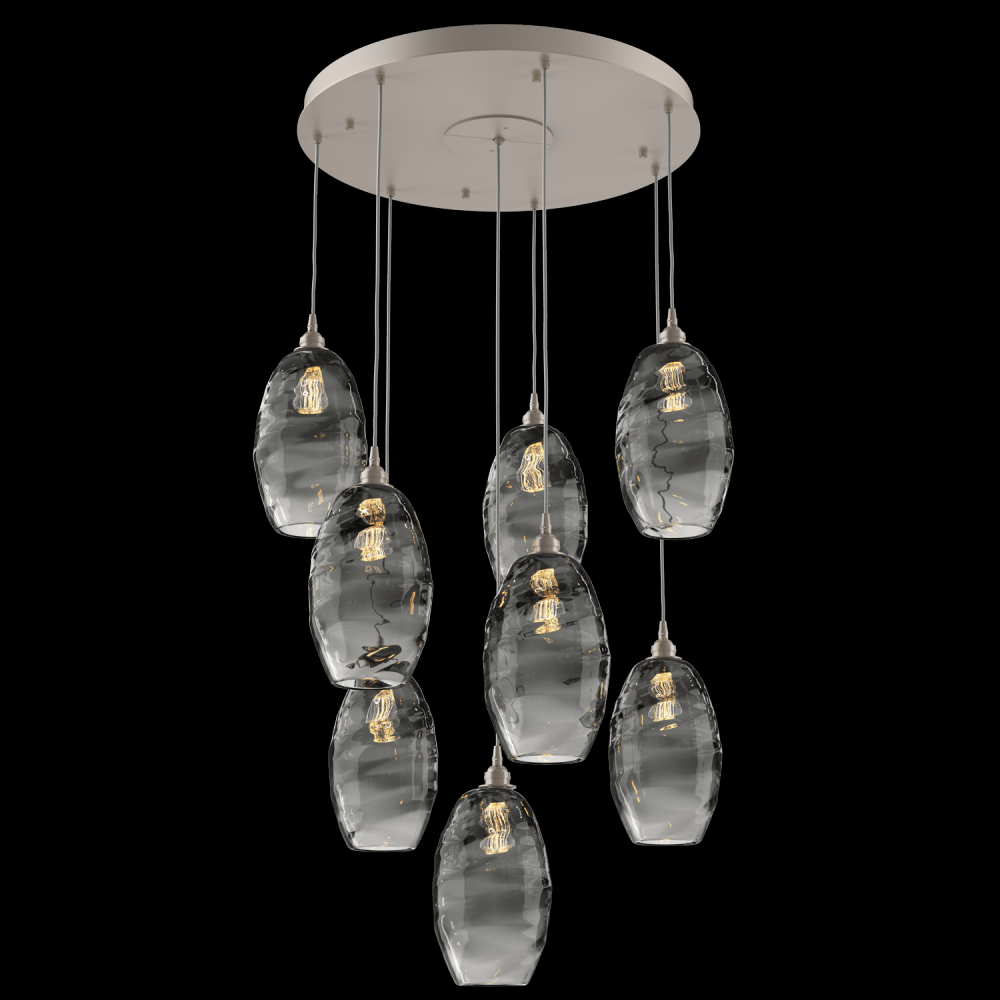 Ellisse Round 8pc Multi-Pendant