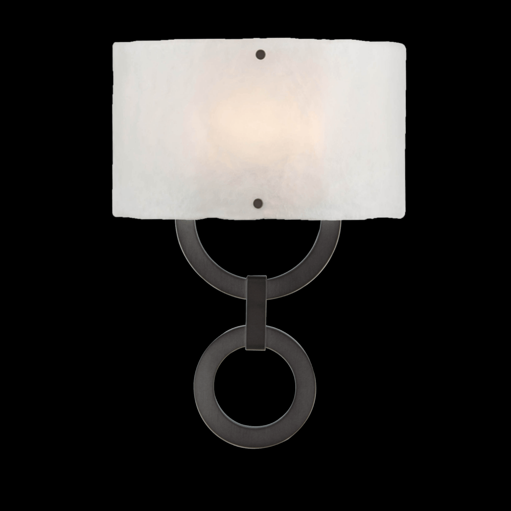 Carlyle Round Link Cover Sconce-0D 11&#34;