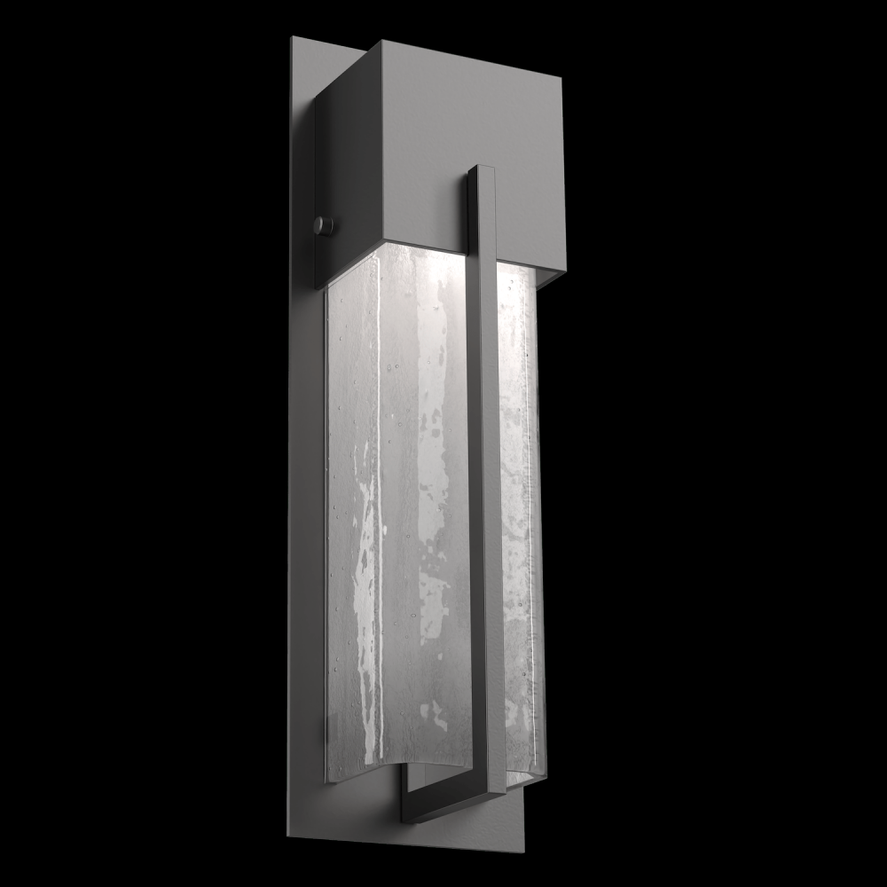 Outdoor Square Cover Sconce - 16-Inch