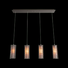 Hammerton PLB0020-09-FB-F-C01-L3 - Downtown Mesh Linear 9pc Multi-Pendant