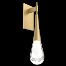 Hammerton IDB0078-01-GB-C-L3 - Raindrop Sconce-Gilded Brass-Blown Glass