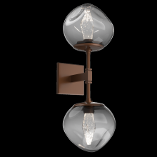 Hammerton IDB0095-02-BB-GS-L1 - Luna Double Sconce