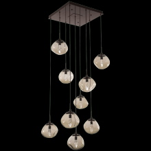 Hammerton CHB0068-09-CS-FB-C01-L1 - Nova Square 9pc Multi-Pendant