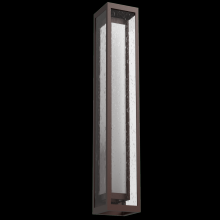 Hammerton ODB0027-36-SB-F-L2 - Outdoor 36" Double Box Sconce with Glass