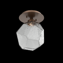 Hammerton SMB0039-01-BB-S-L1 - Single Glass Sconce & Flush Mount - Gem