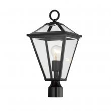 Maxim 30568CLBK - Prism-Outdoor Post Lantern