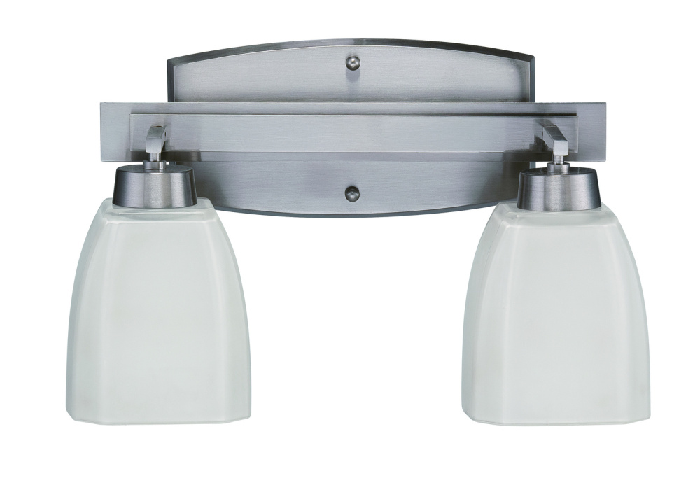 Bridwell 2 Light Vanity in Brushed Polished Nickel