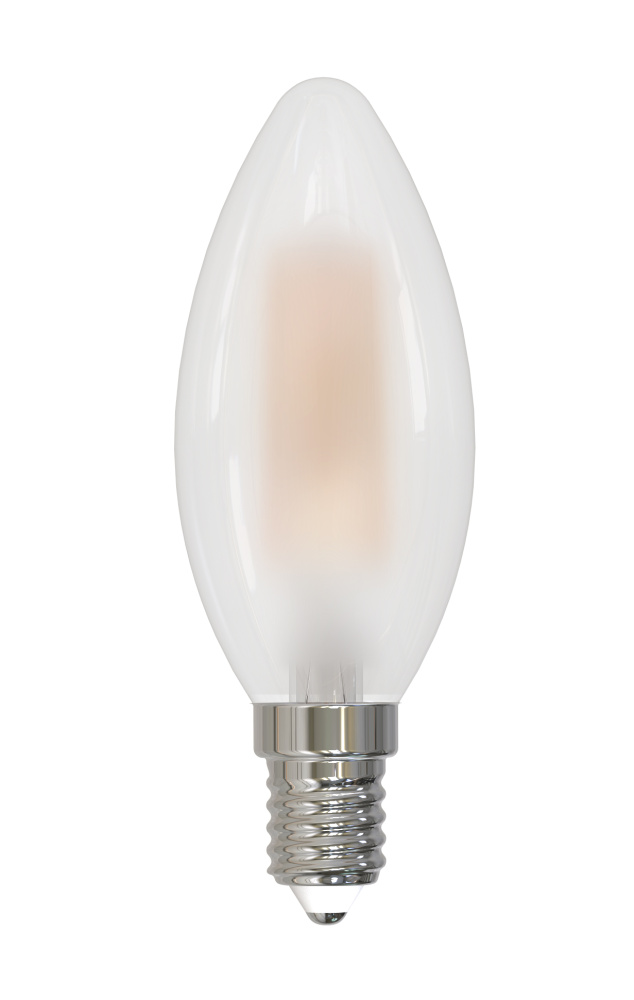 3.74&#34; M.O.L. Frost LED C11, E12, 4.5W, Non-Dimmable, 3000K