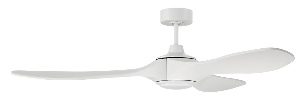 60&#34;  Ceiling Fan w/DC Motor, w/Blades & LED Light Kit, Damp Rated