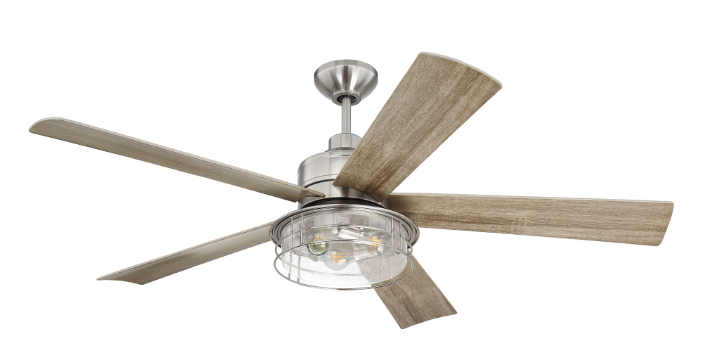 56&#34; Ceiling Fan w/Blades & LED Light Kit