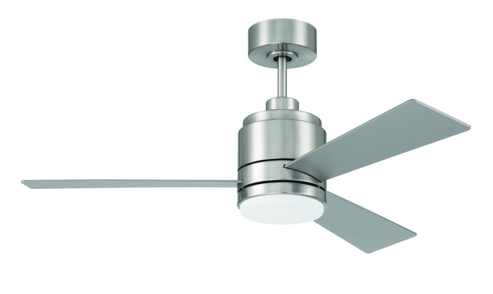 42&#34; McCoy 3-Blade in Brushed Polished Nickel w/ Brushed Nickel Blades