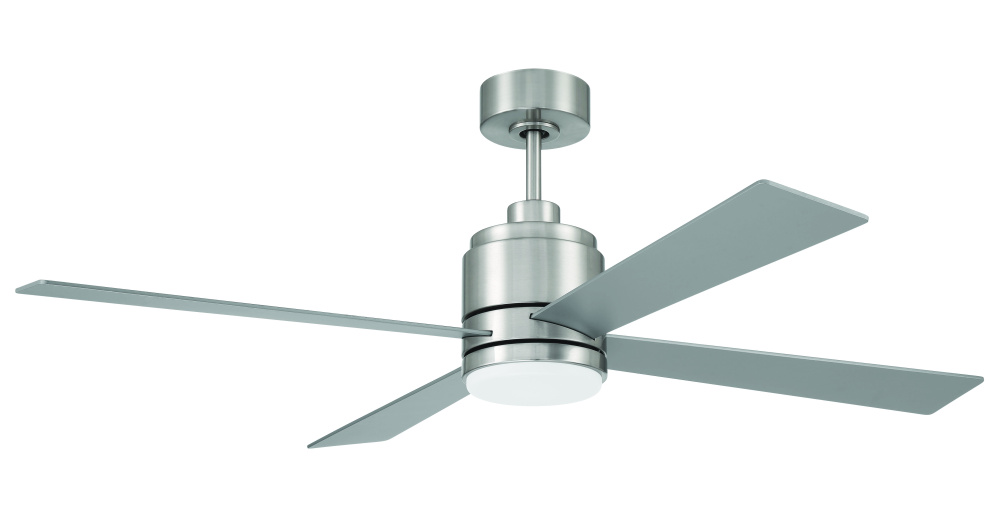 52&#34; Ceiling Fan w/ 4 Blades & LED Light kit