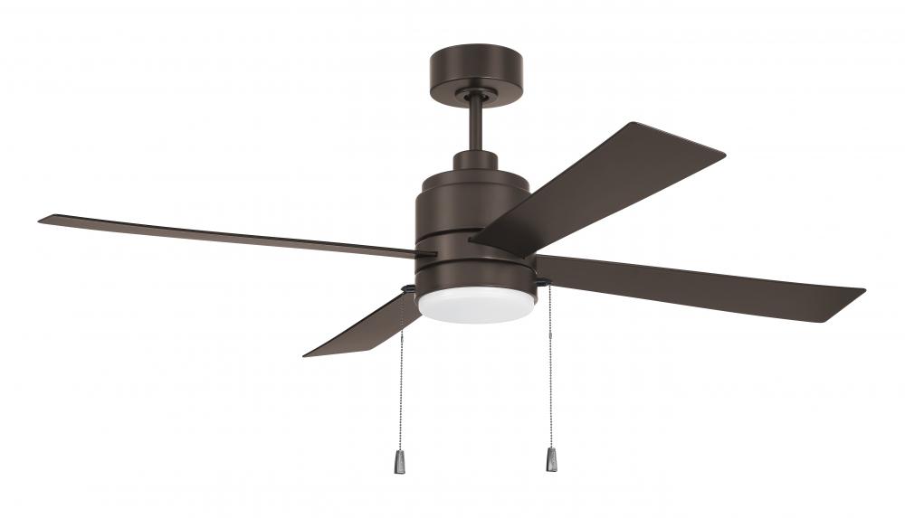 52&#34; Outdoor McCoy 4-Blade w/ Pull Chain in Classic Bronze w/ Classic Bronze Blades