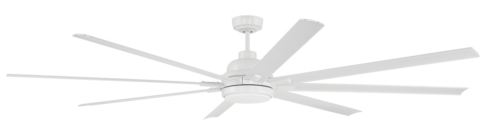 84&#34; Ceiling Fan w/Wi-Fi, DC Motor, Blades, LED Light Kit, Wet Rated