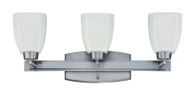 Craftmade 14721BNK3 - Bridwell 3 Light Vanity in Brushed Polished Nickel