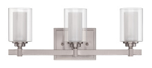 Craftmade 16720BNK3 - Celeste 3 Light Vanity in Brushed Polished Nickel
