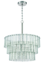 Craftmade 48696-BNK - Museo 9 Light Pendant in Brushed Polished Nickel