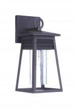 Craftmade ZA2704-TB - Becca 1 Light Small Outdoor WallLantern in Textured Black