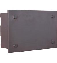 Craftmade ICH1600-AI - Industrial Rectangle Lighted LED Chime in Aged Iron