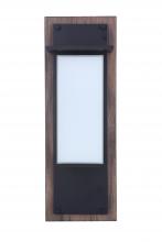 Craftmade ZA2512-WBMN-LED - Heights 1 Light Medium Outdoor LED Wal Lantern in Whiskey Barrel/Midnight