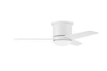 Craftmade CLE44W3 - 44" Cole in White w/ White/Washed Oak Blades